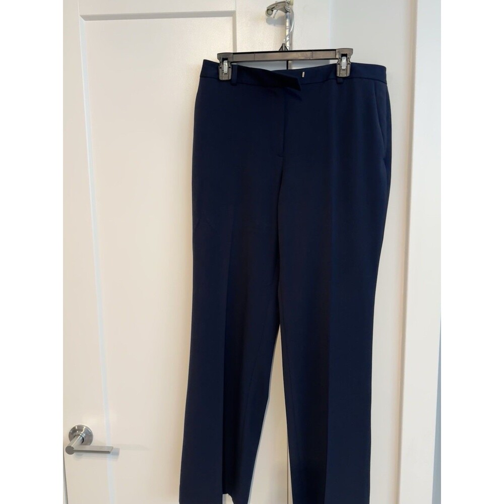 Brooks Brothers 346 Stretch Women’s Dress Pants, Navy, Sz 12, NEW, Mid rise